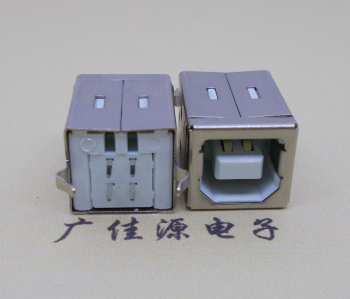 扬州USB BF180度母座 打印机接口 立式直插带赛