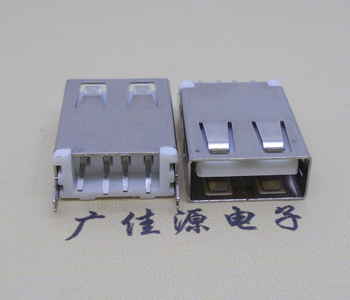扬州USB AF立式 直插 加长款17.5MM 大电流3A插座