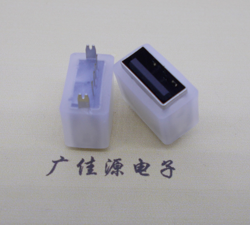 扬州USB连接器接口 10.5MM防水立插母座 鱼叉脚