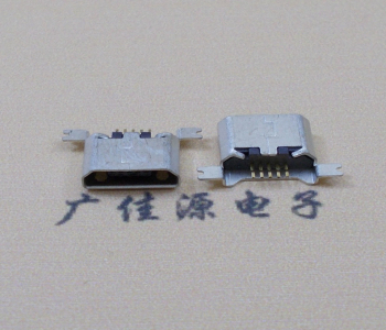 扬州MK USB B Type 沉板0.9母座后两脚SMT口不卷边