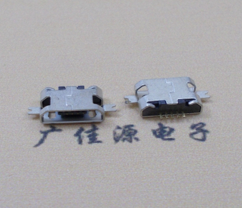 扬州MICRO USB B型口 两脚SMT沉板0.7/1.0/1.6直边