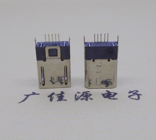 扬州micro-迈克 插座 固定两脚鱼叉夹板1.0公头连接器