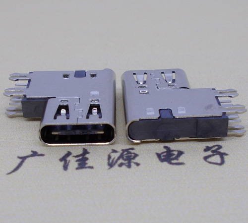 扬州type-c6p母座侧插加高连接器