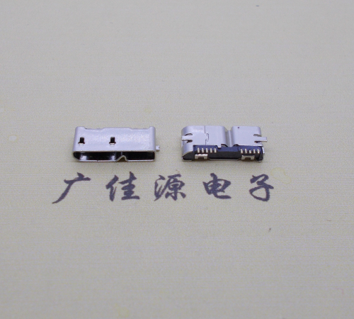 扬州无卷边micro usb3.0母座10pin全脚贴