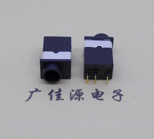 扬州PJ-2030防水耳机插座 铜材质铜针2.5/3.5音频插口