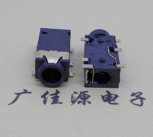 扬州PJ-342耳机2.5/3.5音频插座六脚贴片双柱