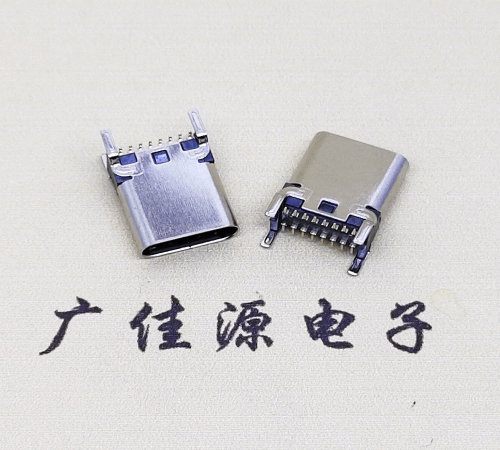 扬州USB 3.1TYPE-C16Pin立贴母头座子引脚接线正负级详解